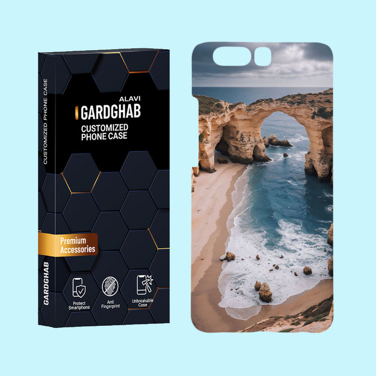 کاور گارد قاب علوی مدل منظره و طبیعت مناسب برای گوشی موبایل هواوی P10 Plus