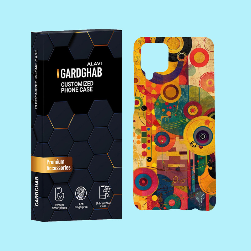 کاور گارد قاب علوی مدل هنری مناسب برای گوشی موبایل سامسونگ Galaxy A12