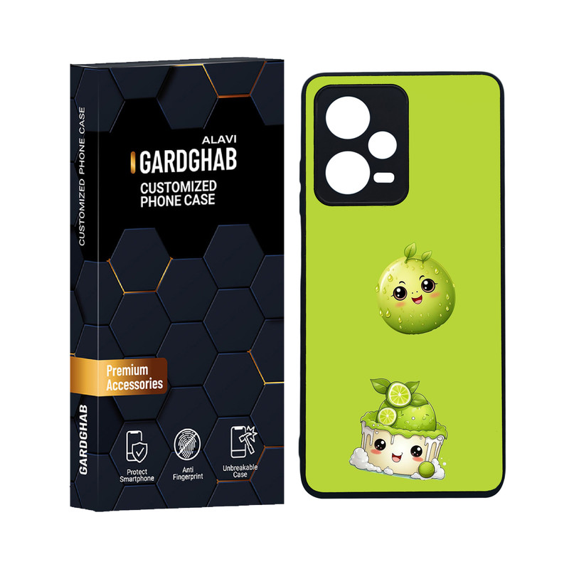 کاور گارد قاب علوی مدل انیمه مناسب برای گوشی موبایل شیائومی Redmi Note 12 Pro 5G