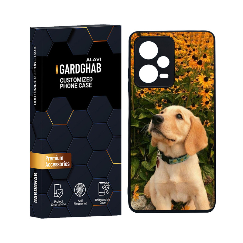 کاور گارد قاب علوی مدل دورژله ای حیوانات مناسب برای گوشی موبایل شیائومی Redmi Note 12 Pro 5G