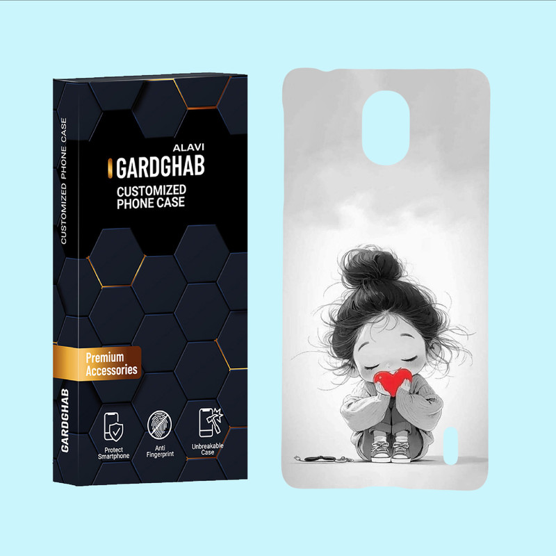 کاور گارد قاب علوی مدل فانتزی مناسب برای گوشی موبایل نوکیا 1Plus
