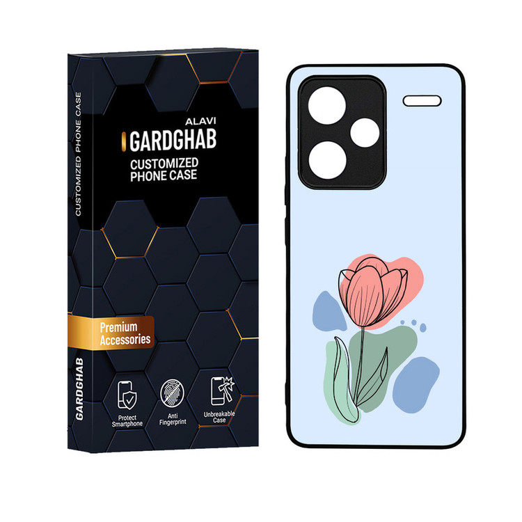 کاور گارد قاب علوی مدل دور ژله ای مناسب برای گوشی موبایل شیائومی Redmi Note 13 Pro Plus 5G