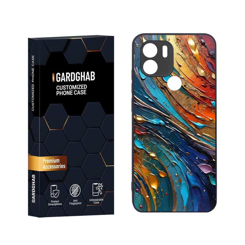 کاور گارد قاب مدل دور ژله ای ساده مناسب برای گوشی موبایل شیائومی Redmi A1 Plus / A2 Plus / Poco C50 / Poco C51