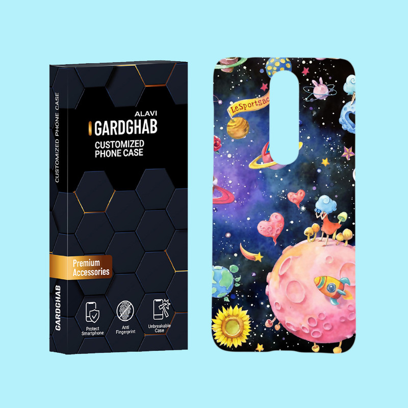 کاور گارد قاب علوی مدل فانتزی مناسب برای گوشی موبایل نوکیا 5.1Plus