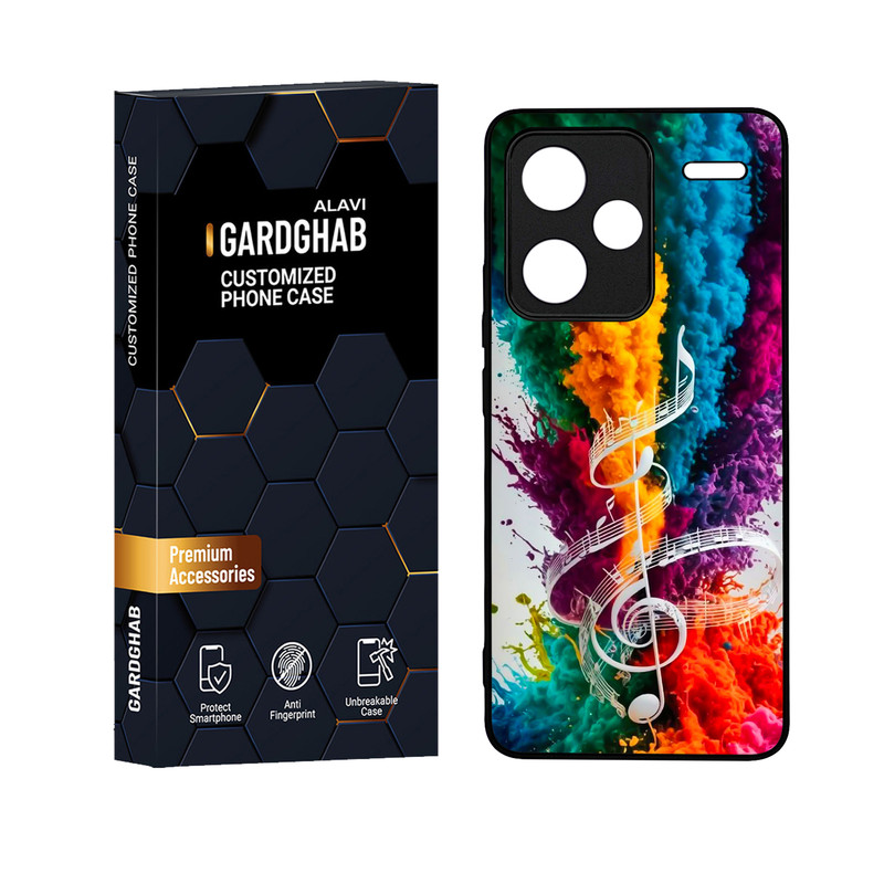 کاور گارد قاب علوی مدل دور ژله ای مناسب برای گوشی موبایل شیائومی Redmi Note 13 Pro Plus 5G