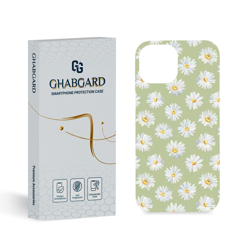 کاور قاب گارد مدل گل مناسب برای گوشی موبایل اپل iPhone 15