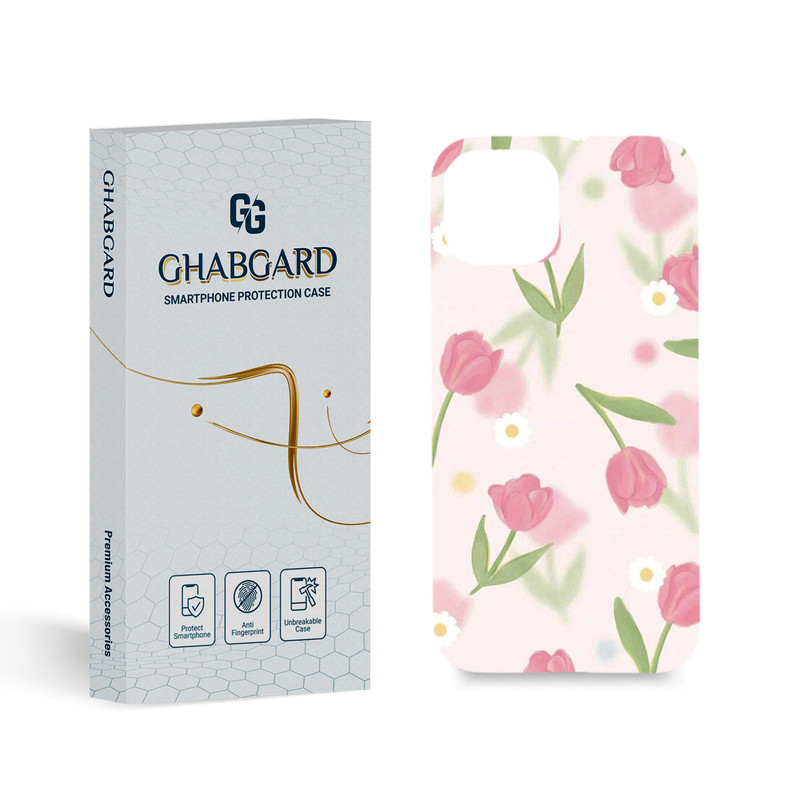 کاور قاب گارد مدل گل مناسب برای گوشی موبایل اپل iPhone 14