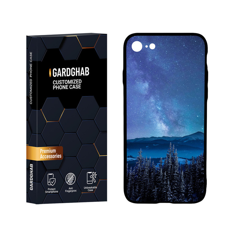 کاور گارد قاب مدل طبیعت مناسب برای گوشی موبایل اپل iPhone 7 / 8 / SE 2020 / SE 2022