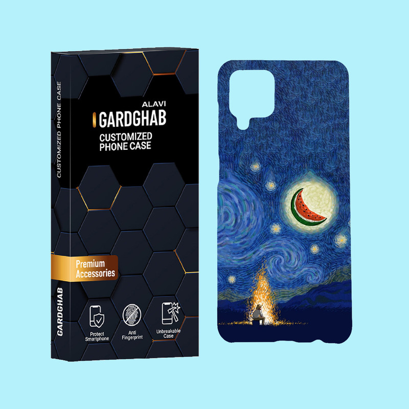کاور گارد قاب علوی مدل هنری مناسب برای گوشی موبایل سامسونگ Galaxy A12