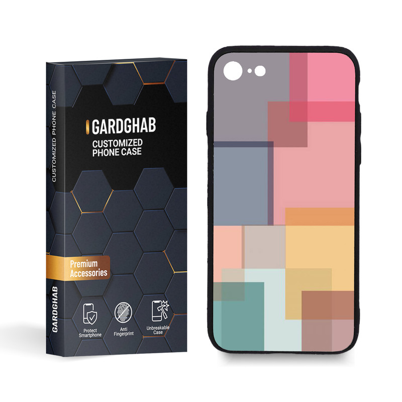 کاور گارد قاب مدل ساده مناسب برای گوشی موبایل اپل iPhone 7/8 / SE 2020