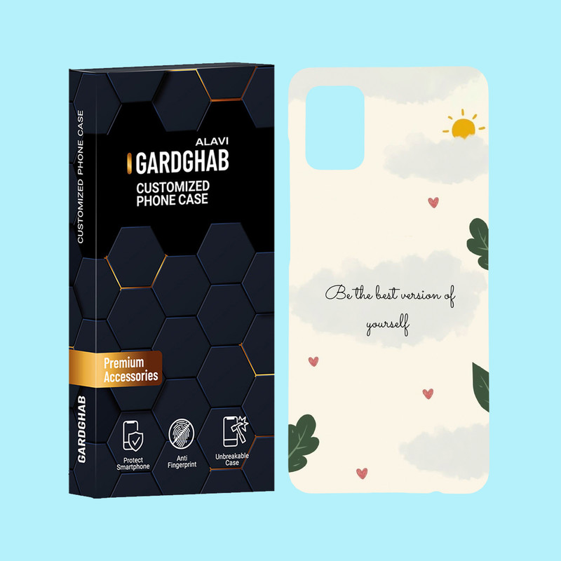 کاور گارد قاب علوی مدل عاشقانه مناسب برای گوشی موبایل سامسونگ Galaxy A51 4G