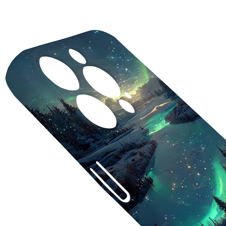 کاور گارد قاب مدل منظره و طبیعت مناسب برای گوشی موبایل اپل iPhone15 pro