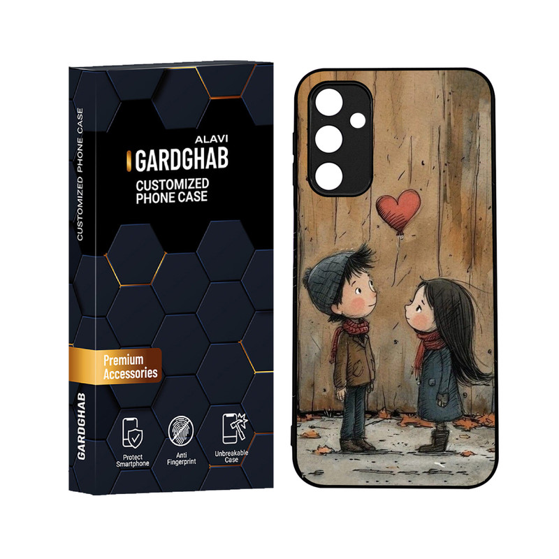 کاور گارد قاب علوی مدل دورژله ای فانتزی مناسب برای گوشی موبایل سامسونگ Galaxy A24