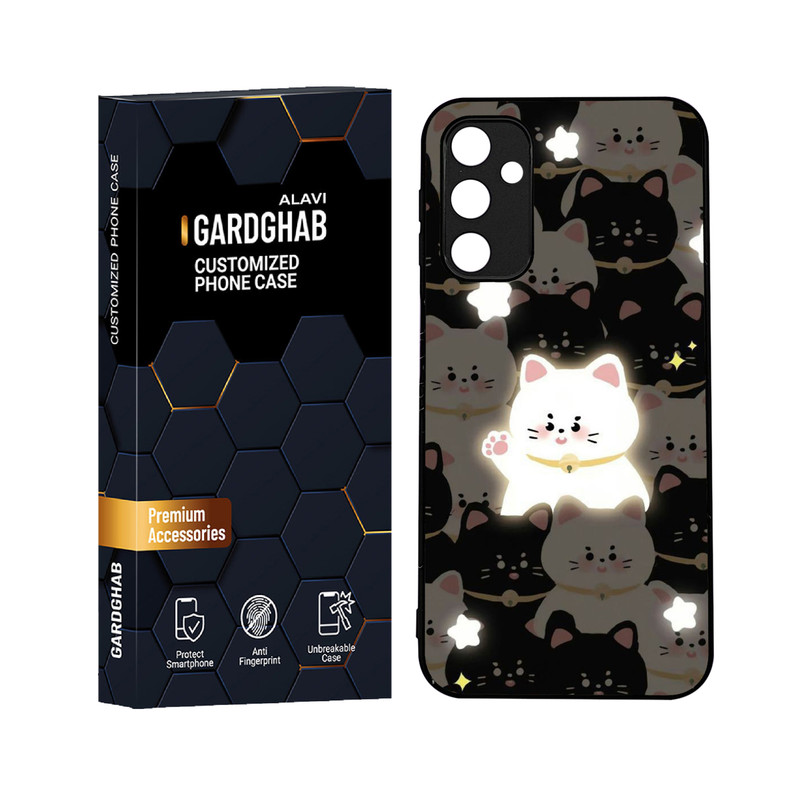 کاور گارد قاب علوی مدل دورژله ای فانتزی مناسب برای گوشی موبایل سامسونگ Galaxy A24