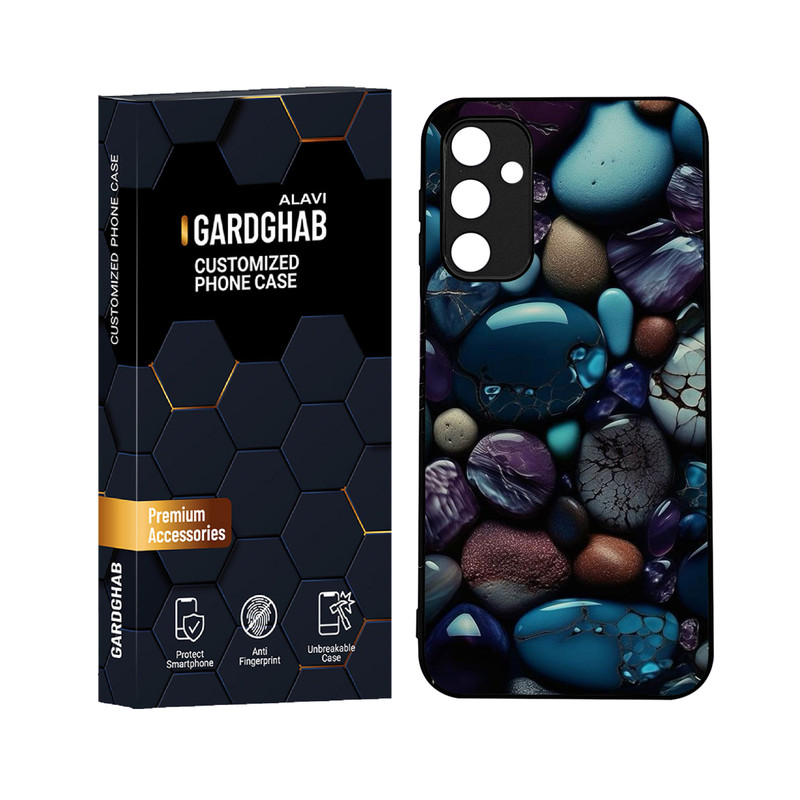 کاور گارد قاب علوی مدل دورژله ای هنری مناسب برای گوشی موبایل سامسونگ Galaxy A24