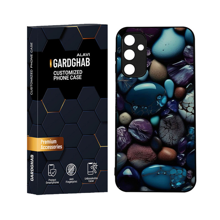 کاور گارد قاب علوی مدل دورژله ای هنری مناسب برای گوشی موبایل سامسونگ Galaxy A24