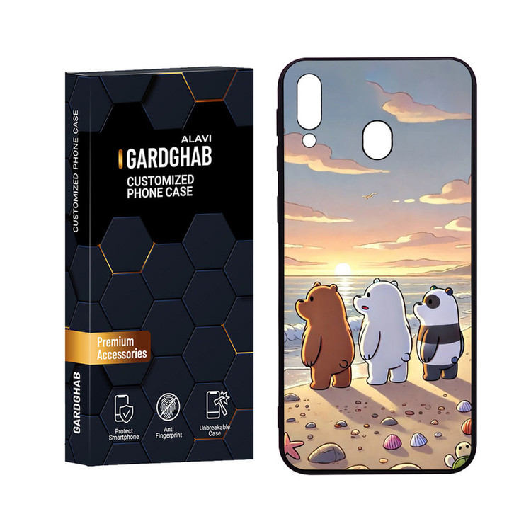 کاور گارد قاب علوی مدل Glass مناسب برای گوشی موبایل سامسونگ Galaxy M20