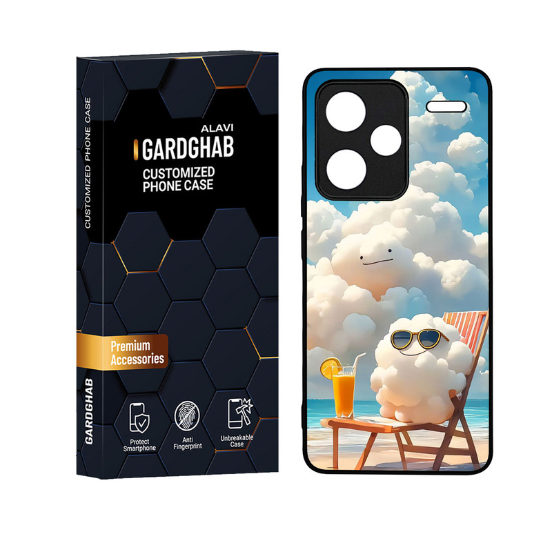 کاور گارد قاب علوی مدل دور ژله ای مناسب برای گوشی موبایل شیائومی Redmi Note 13 Pro Plus 5G