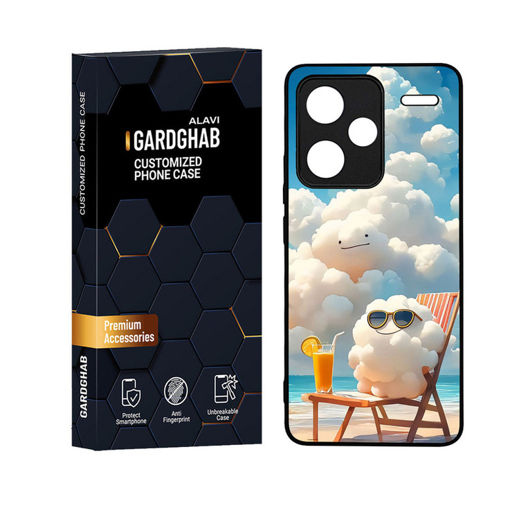 کاور گارد قاب علوی مدل دور ژله ای مناسب برای گوشی موبایل شیائومی Redmi Note 13 Pro Plus 5G