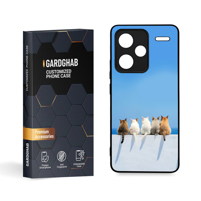 کاور گارد قاب مدل هنری مناسب برای گوشی موبایل شیائومی Redmi Note 13 Pro Plus 5G