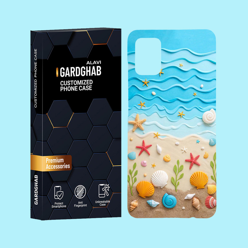 کاور گارد قاب علوی مدل هنری مناسب برای گوشی موبایل سامسونگ Galaxy A51 4G
