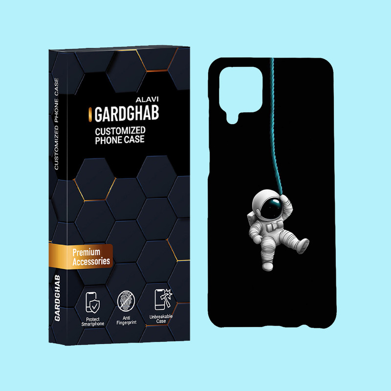 کاور گارد قاب علوی مدل فضانورد مناسب برای گوشی موبایل سامسونگ Galaxy A12