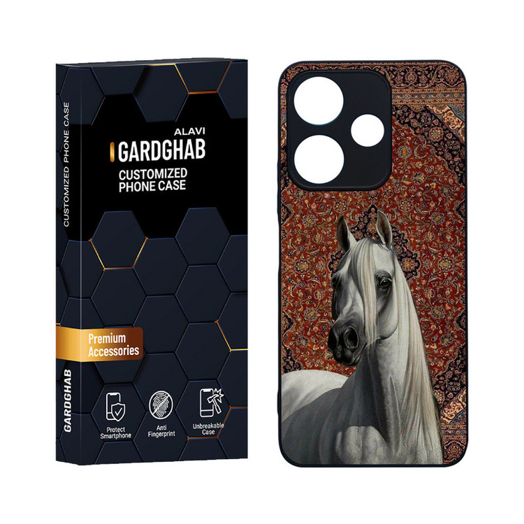 کاور گارد قاب علوی مدل دورژله ای ایرانی مناسب برای گوشی موبایل شیائومی Poco M6 4G
