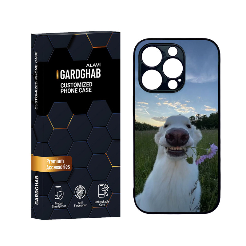 کاور گارد قاب علوی مدل دورژله ای حیوانات مناسب برای گوشی موبایل اپل iPhone 14 Pro Max