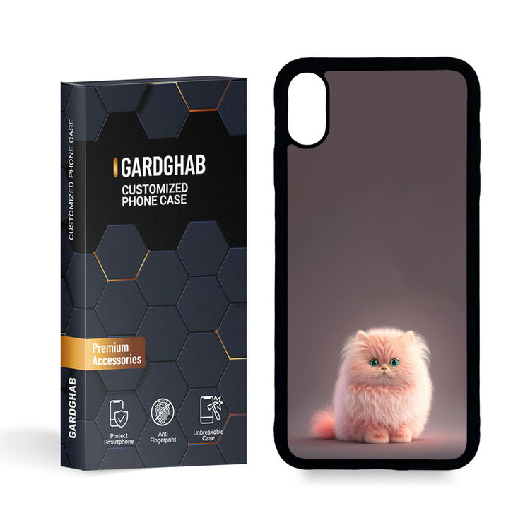 کاور گارد قاب مدل پشت گلس فانتزی مناسب برای گوشی موبایل اپل iPhone XS MAX