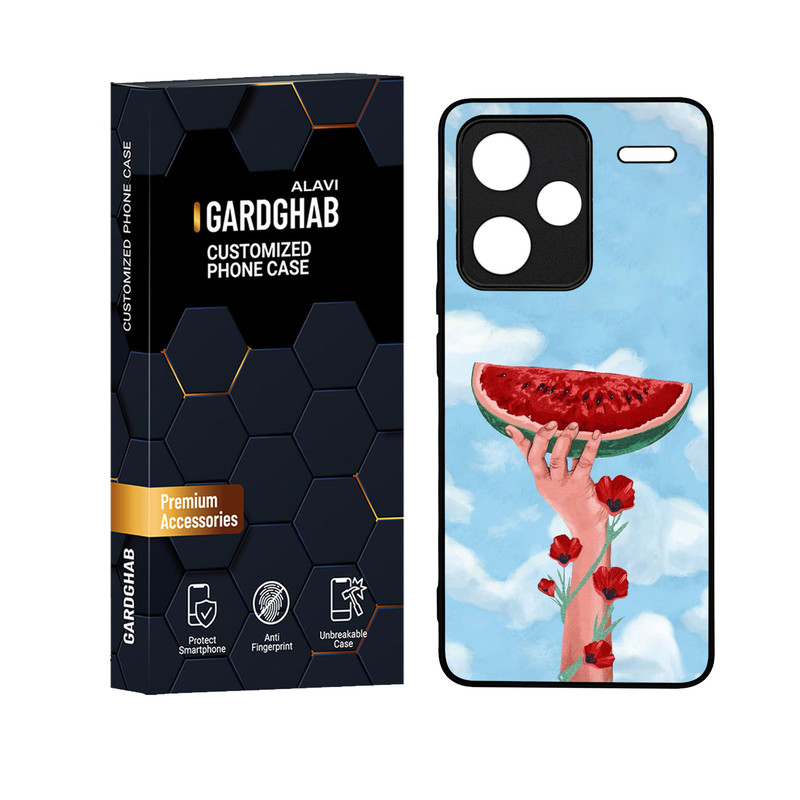 کاور گارد قاب علوی مدل دور ژله ای مناسب برای گوشی موبایل شیائومی Redmi Note 13 Pro Plus 5G