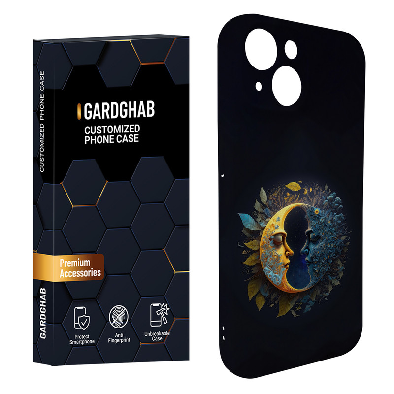 کاور گارد قاب مدل هنری مناسب برای گوشی موبایل اپل iPhone 14 Plus