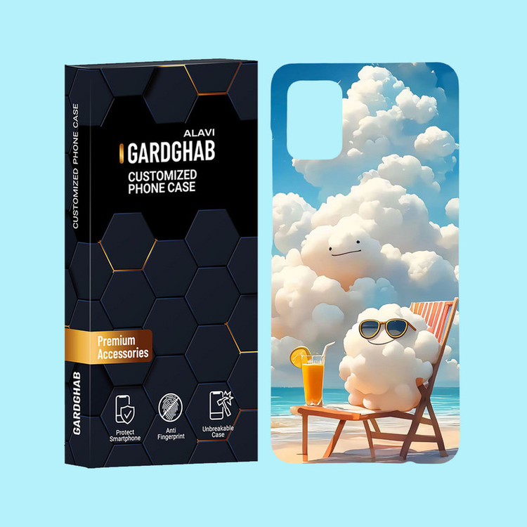 کاور گارد قاب علوی مدل هنری مناسب برای گوشی موبایل سامسونگ Galaxy A51 4G