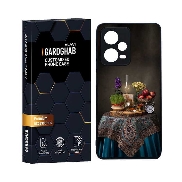 کاور گارد قاب علوی مدل دورژله ای ایرانی مناسب برای گوشی موبایل شیائومی Redmi Note 12 Pro 5G