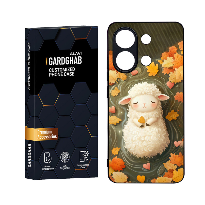 کاور گارد قاب علوی مدل Glass مناسب برای گوشی موبایل شیائومی Redmi Note 13 4G