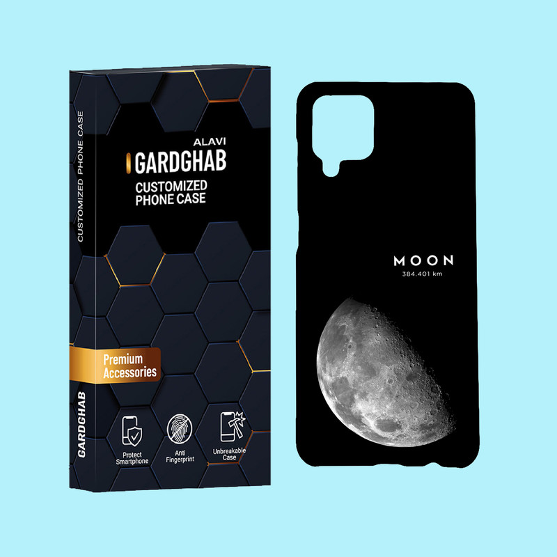 کاور گارد قاب علوی مدل کهکشان مناسب برای گوشی موبایل سامسونگ Galaxy A12
