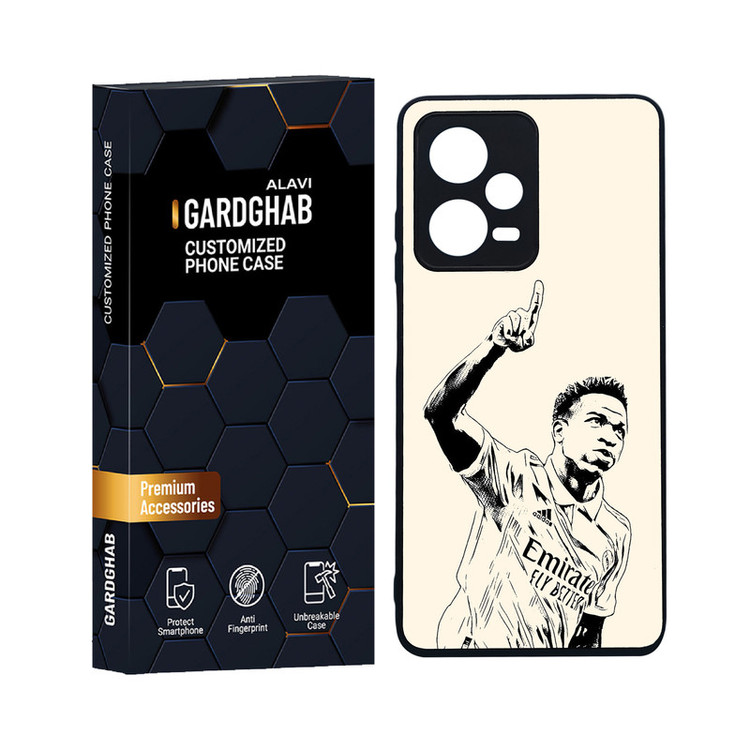 کاور گارد قاب علوی مدل دورژله ای ورزشی مناسب برای گوشی موبایل شیائومی Redmi Note 12 Pro 5G