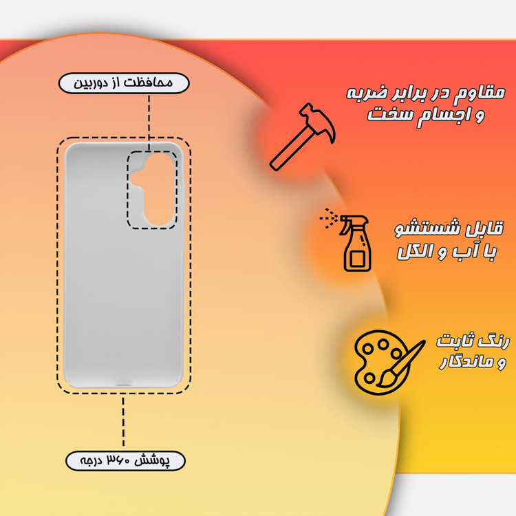 کاور قاب موبایل علوی مدل HML مناسب برای گوشی موبایل سامسونگ Galaxy A56
