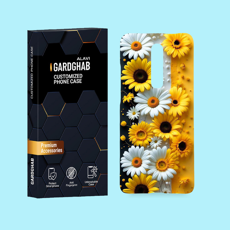 کاور گارد قاب علوی مدل گل مناسب برای گوشی موبایل شیائومی Mi 9T / Mi 9T Pro