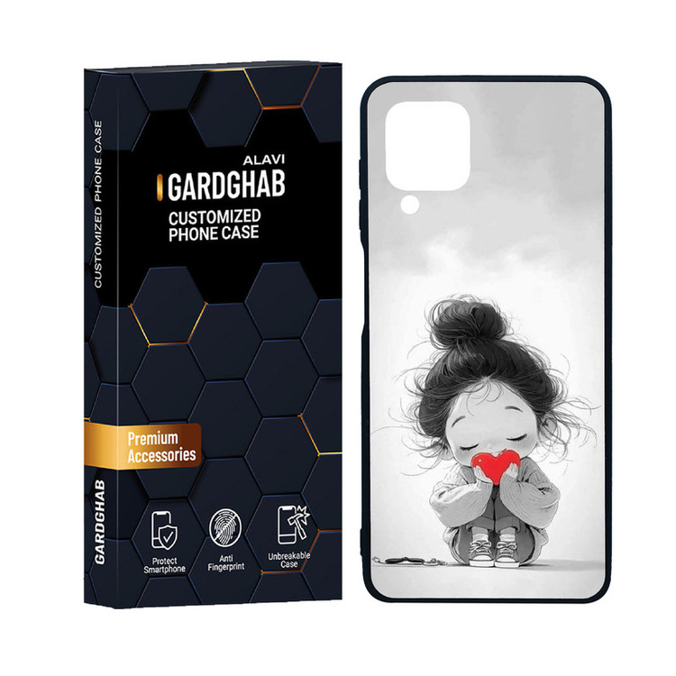 کاور گارد قاب علوی مدل دور ژله ای فانتزی مناسب برای گوشی موبایل سامسونگ Galaxy M22 4G