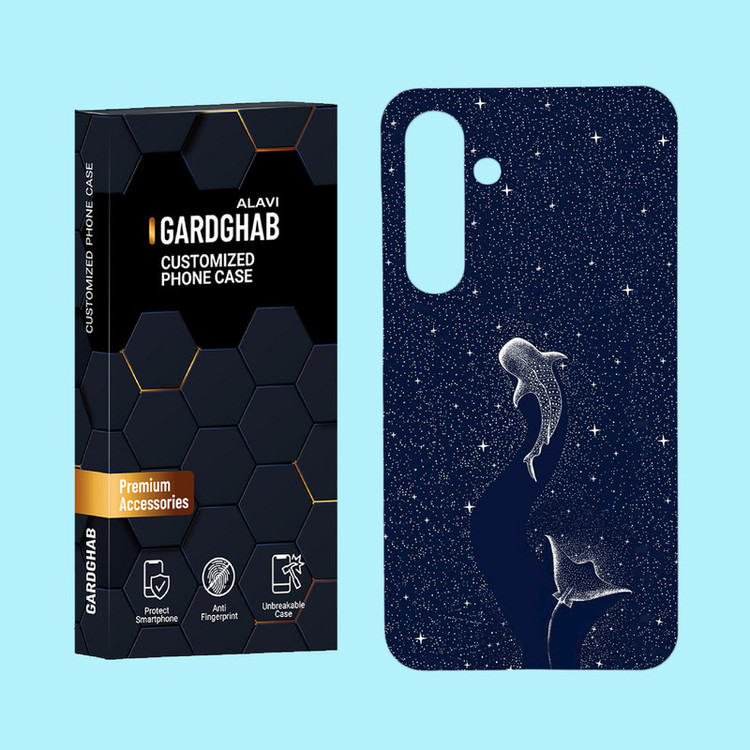 کاور گارد قاب مدل هنری مناسب برای گوشی موبایل سامسونگ Galaxy S24 Plus