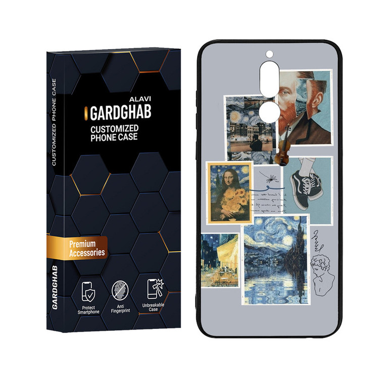 کاور گارد قاب علوی مدل Glass مناسب برای گوشی موبایل هوآوی Mate 10 Lite