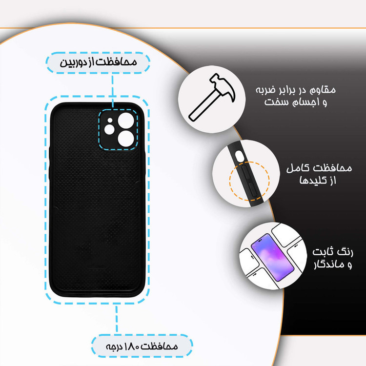 کاور گارد قاب مدل فانتزی مناسب برای گوشی موبایل اپل iPhone 12