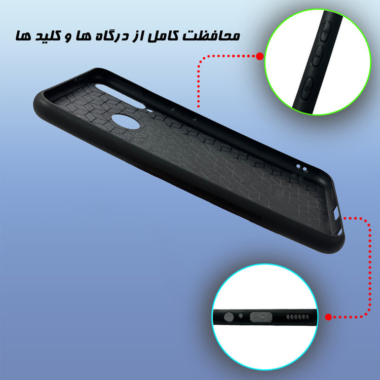 کاور گارد قاب علوی مدل Glass مناسب برای گوشی موبایل هواوی Y7p
