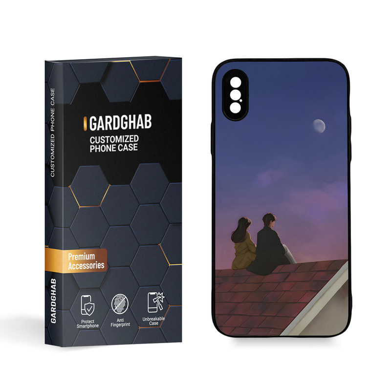 کاور گارد قاب مدل دخترانه مناسب برای گوشی موبایل اپل  iPhone X / XS