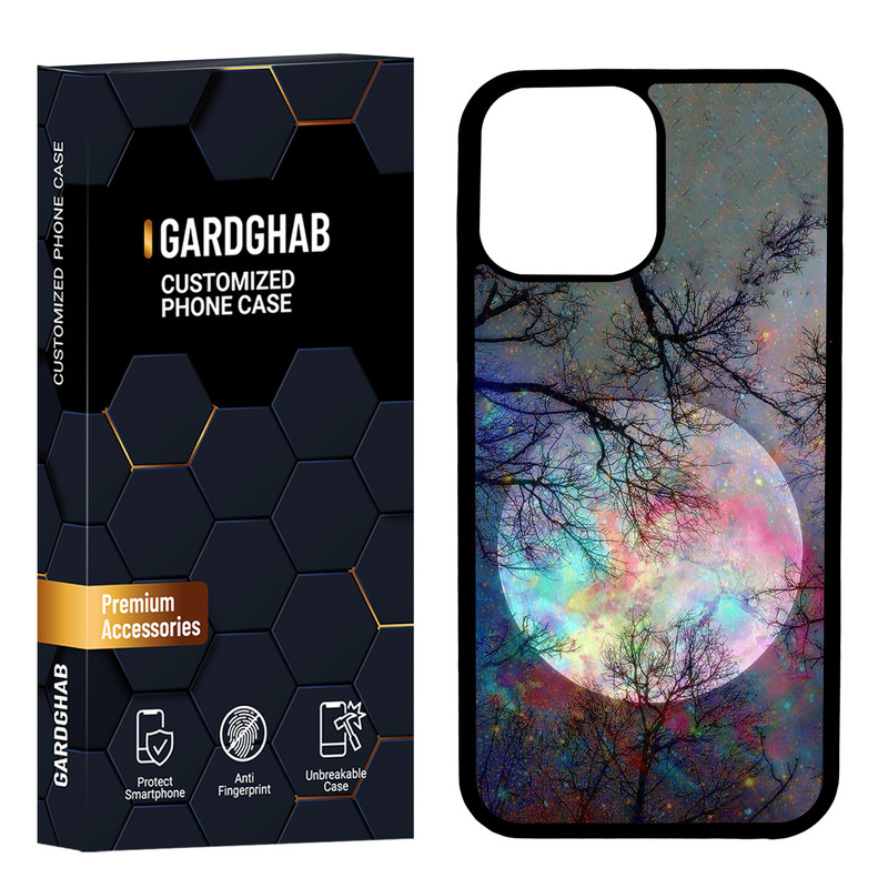 کاور گارد قاب مدل پشت گلس منظره و طبیعت مناسب برای گوشی موبایل اپل iPhone 13 Pro Max