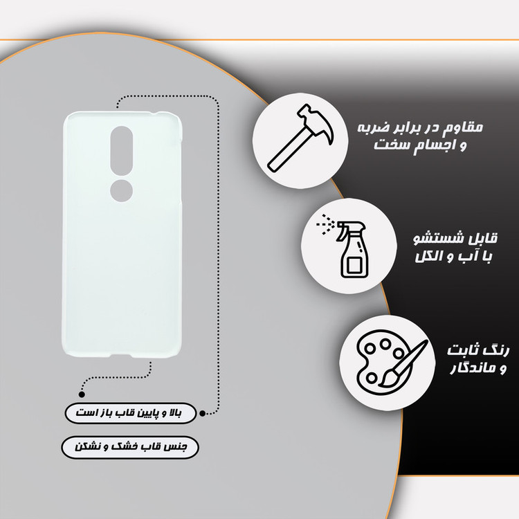 کاور قاب گارد مدل فانتزی مناسب برای گوشی موبایل نوکیا 7.1