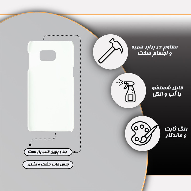 کاور گارد قاب مدل انیمه مناسب برای گوشی موبایل سامسونگ galaxy s6 edge plus