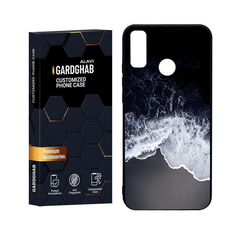 کاور گارد قاب علوی مدل Glass مناسب برای گوشی موبایل هواوی Y8s