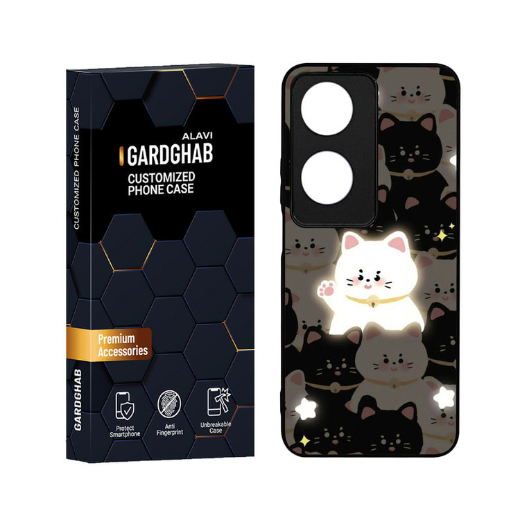 کاور گارد قاب علوی مدل دور ژله ای فانتزی مناسب برای گوشی موبایل آنر X7B 4G