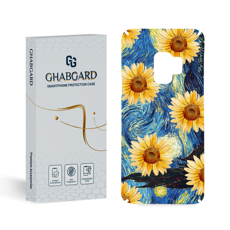 کاور قاب گارد مدل گل مناسب برای گوشی موبایل سامسونگ Galaxy S9